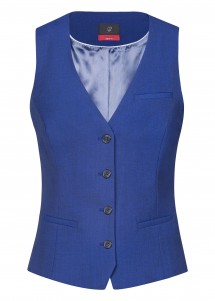 Weste für Damen Regular Fit Italian Blue Greiff vorne