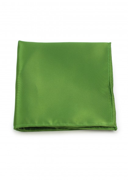 Kunstfaser Kavaliertuch Grün monochrom