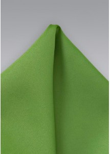Einstecktuch einfarbig Grün Mikrofaser