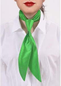  - Service-Damenkrawatte giftgrün Poly-Faser