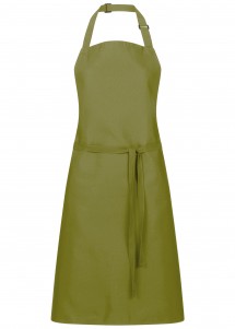  - Latzschürze in olive von Chefmade