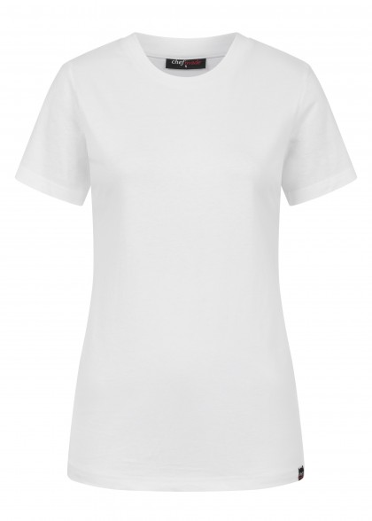 Damen T-Shirt kurzarm in weiß
