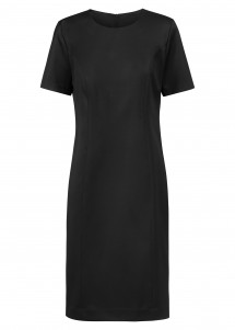 Damen - Etuikleid in schwarz