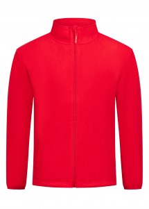  - Herren Fleecejacke in rot