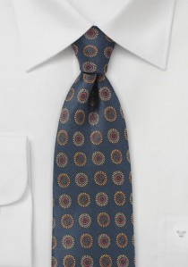 Krawatte traditionsreiches Emblem-Pattern