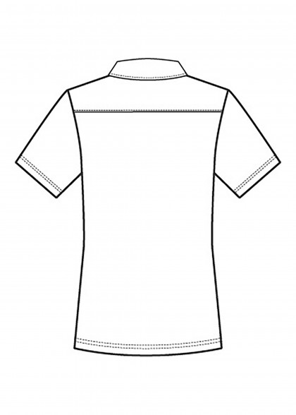 Poloshirt für Herren Regular Fit von Greiff Zeichnung hinten