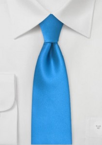  - Schmale Krawatte in hellblau