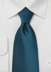  - XXL-Krawatte aquamarinblau unifarben