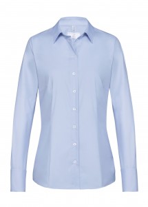  - Hemdbluse für Damen in hellblau (Regular Fit)