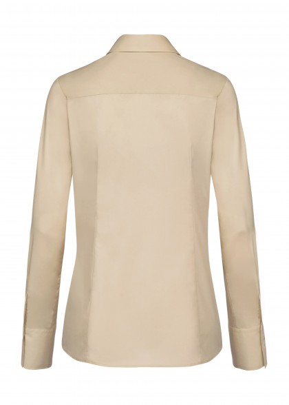 Damen-Bluse in Beige von Greiff hinten