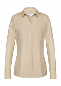 Damen-Bluse in Beige von Greiff vorne