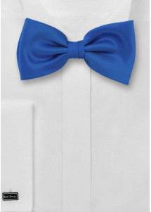 Herrenschleife Kunstfaser blau