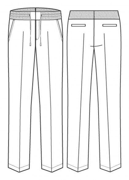 Herren-Joggpants von Greiff Zeichnung