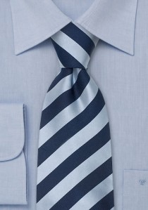  - Krawatte blau und nachtblau