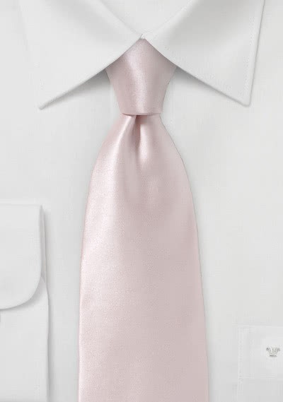 Krawatte italienische Seide rosa monochrom - 
