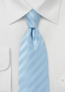  - Linien-Krawatte eisblau