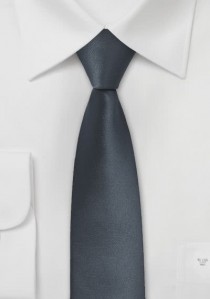  - Krawatte schmal  anthrazit