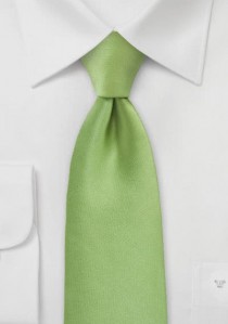  - Mikrofaser-Krawatte Clip monochrom grün