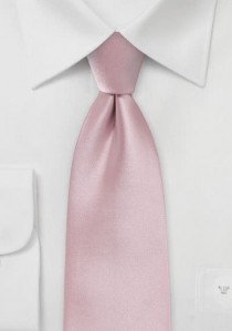 - Auffallende Krawatte rose Kunstfaser