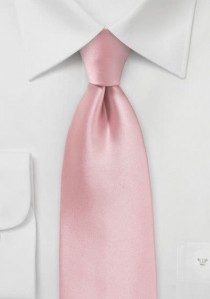  - Modische Krawatte rosa Kunstfaser