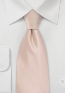  - Modische Krawatte rosé Poly-Faser