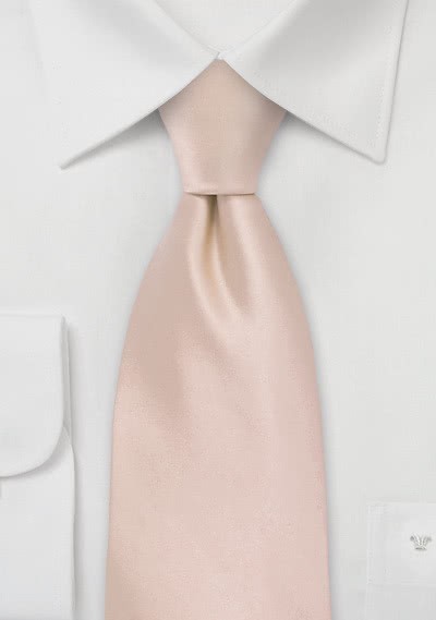 Modische Krawatte rosé Poly-Faser - 