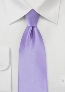  - Markante Krawatte flieder Kunstfaser
