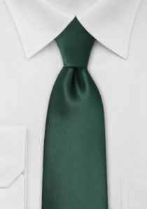  - XXL-Krawatte in dunkelgrün