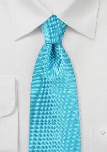 - Krawatte Netz-Struktur aqua