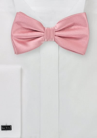 Herren-Schleife Poly-Faser rosa - Herren-Schleife Poly-Faser rosa -