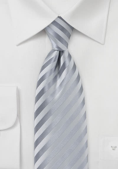 Granada Krawatte silberfarben - 