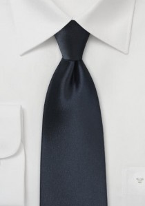  - Sicherheits-Krawatte schwarzblau Mikrofaser