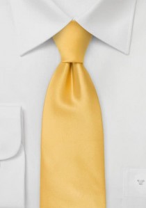  - Moulins XXL-Krawatte in warmem gelb
