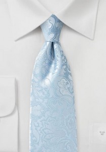  - Markante Krawatte im Paisley-Look hellblau