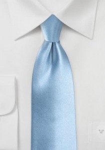  - Krawatte monochrom blassblau