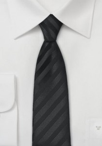  - Granada Schmale Krawatte in schwarz