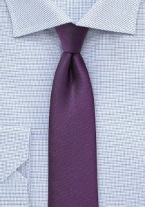  - Krawatte einfarbig lila