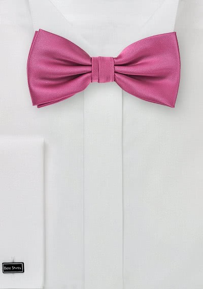 Herrenfliege Poly-Faser pinkfarben - Herrenfliege Poly-Faser pinkfarben -