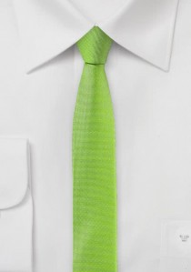  - Krawatte extra schmal geformt hellgrün
