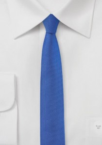  - Krawatte extra schmal ultramarinblau
