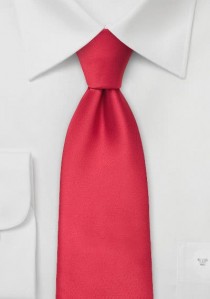Businesskrawatte Gummizug rot stilvoll