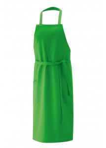 Simple Latzschürze in Lemongreen