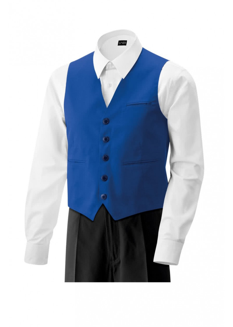 Herrenweste in Royalblau