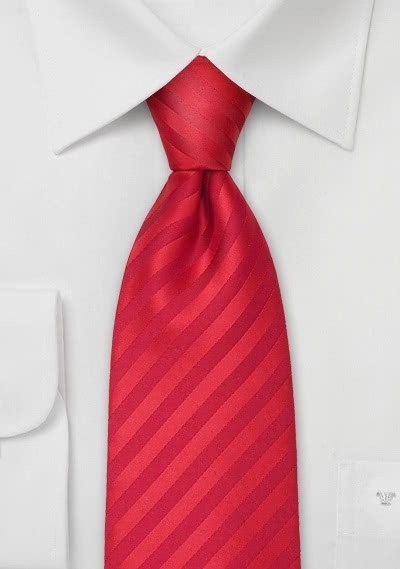 Rote Krawatte Polyester - 