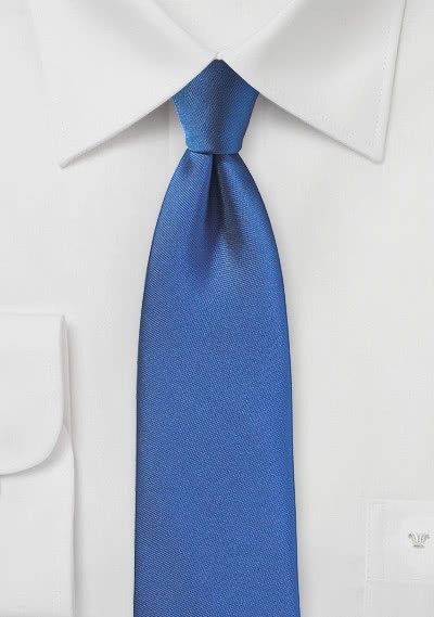 Krawatte strukturiert blau - 