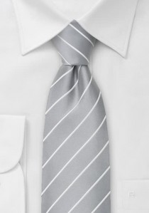  - Elegance Clip Krawatte silber