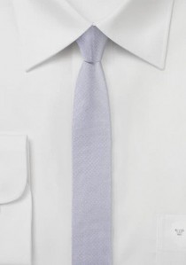  - Krawatte extra schlank flieder