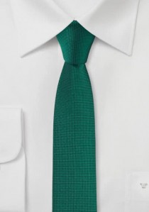  - Krawatte extra schmal geformt türkis