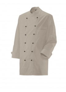 Herren Kochjacke (langarm) - Sand