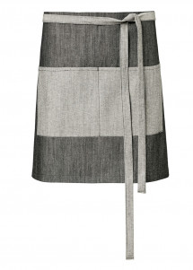 Jeanslook Vorbinder / Black Denim (zweifarbig)